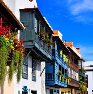 Mediterranean architecture building