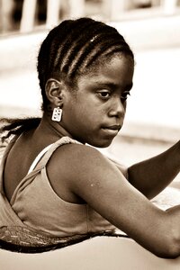 Portrait people human
