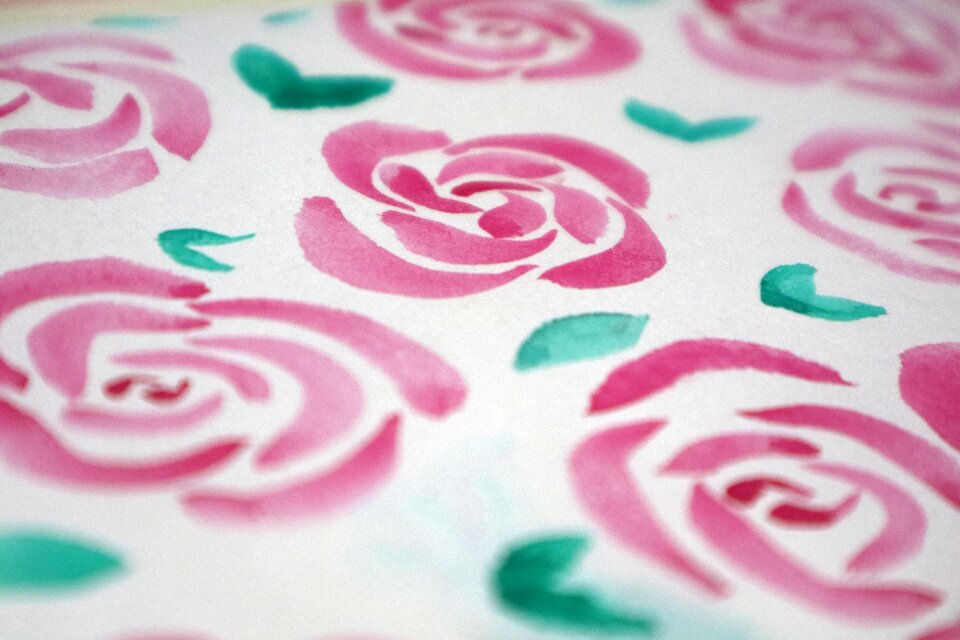 Design flower artistic