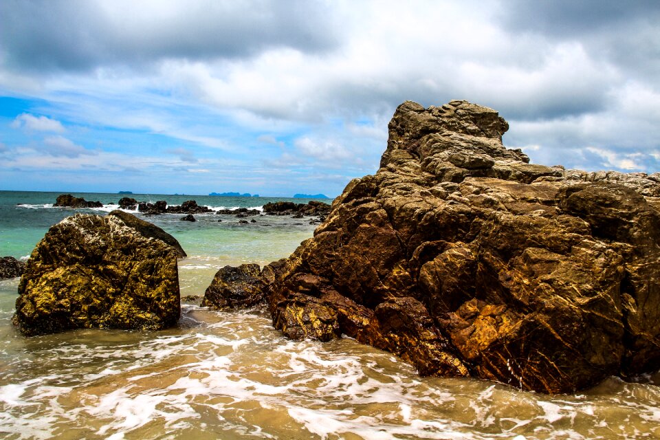 Island beach coast