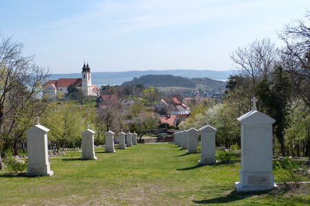 Stations of the cross lake balaton hungary photo