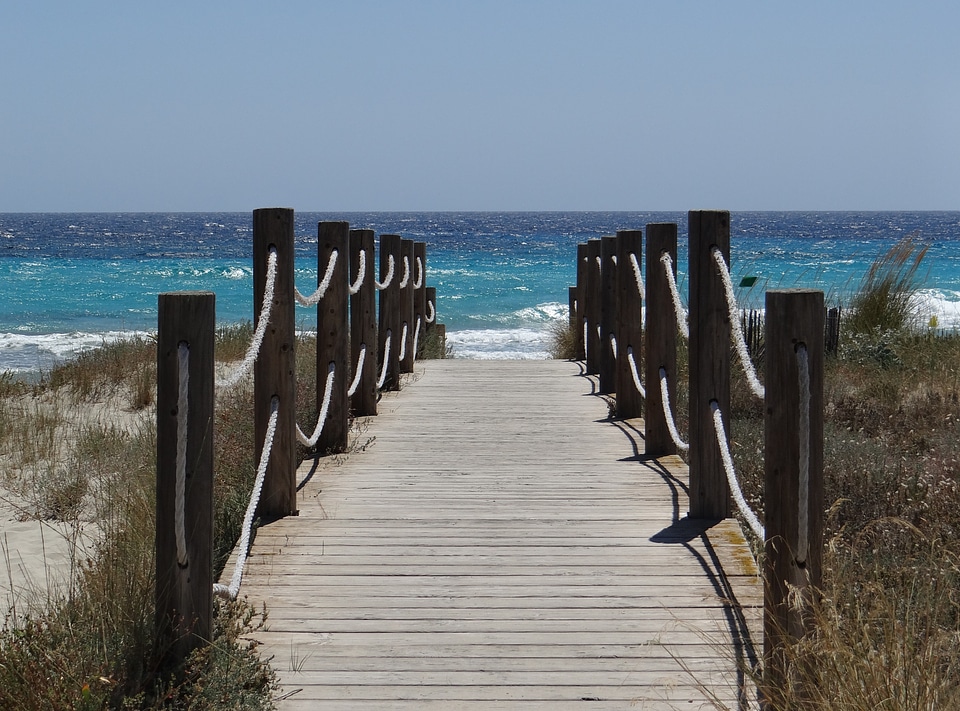 Rest idyll sea