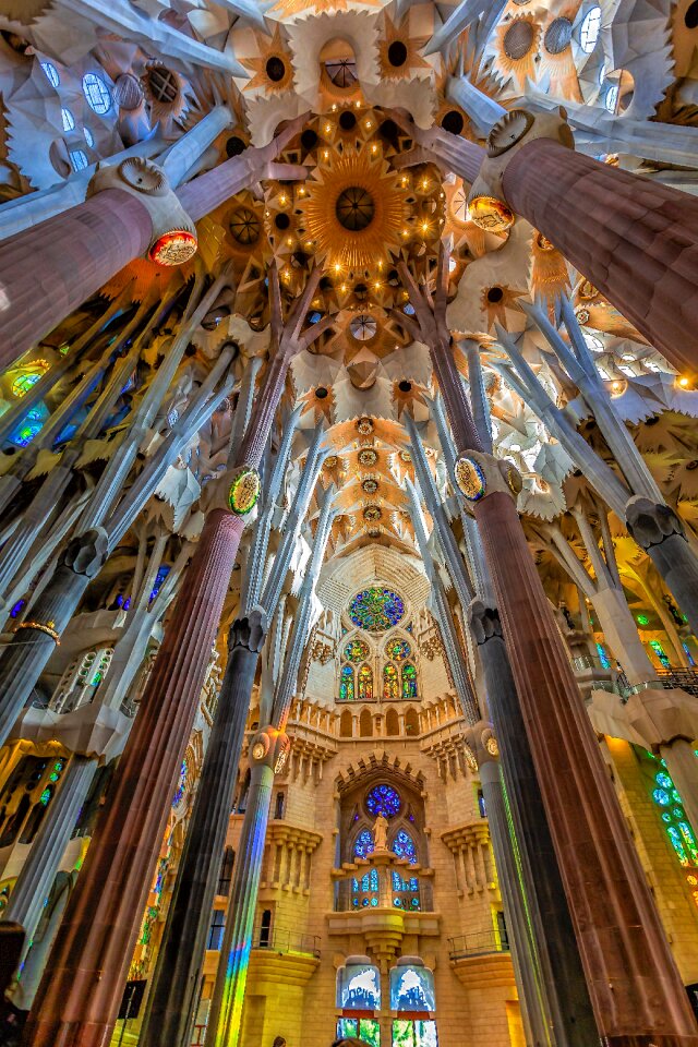 Architecture lights cathedral