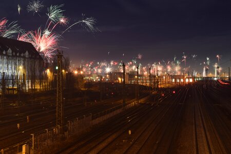 Gleise train new year's day