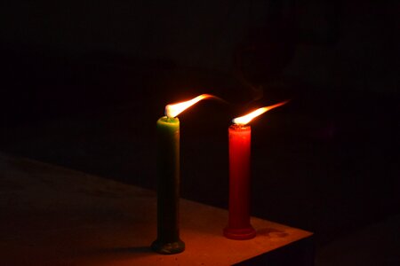 Candles festival hindu photo