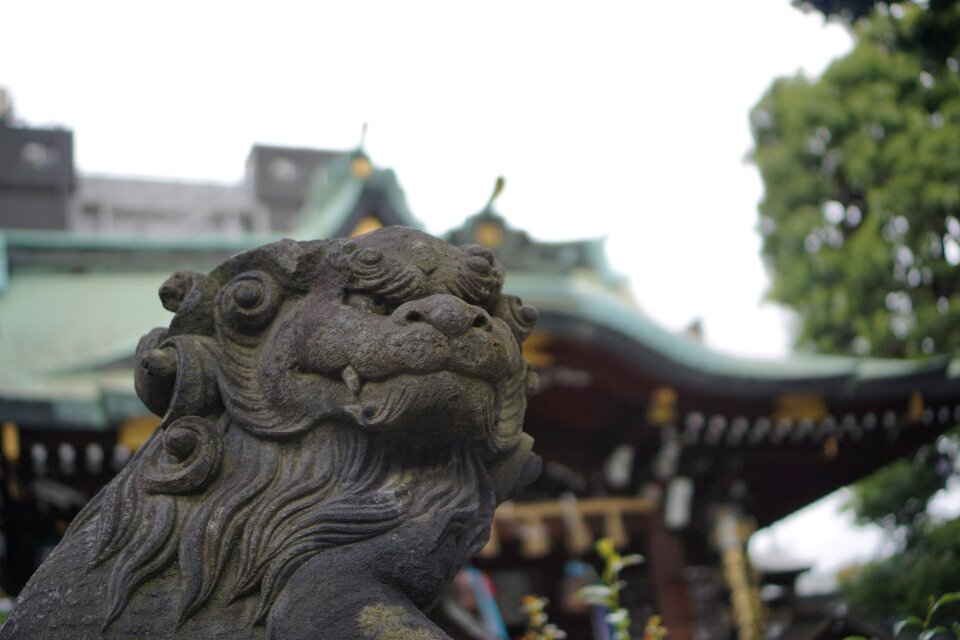 Asia sanctuary statue