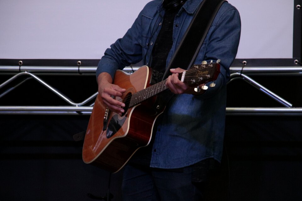 Musician guitar singer
