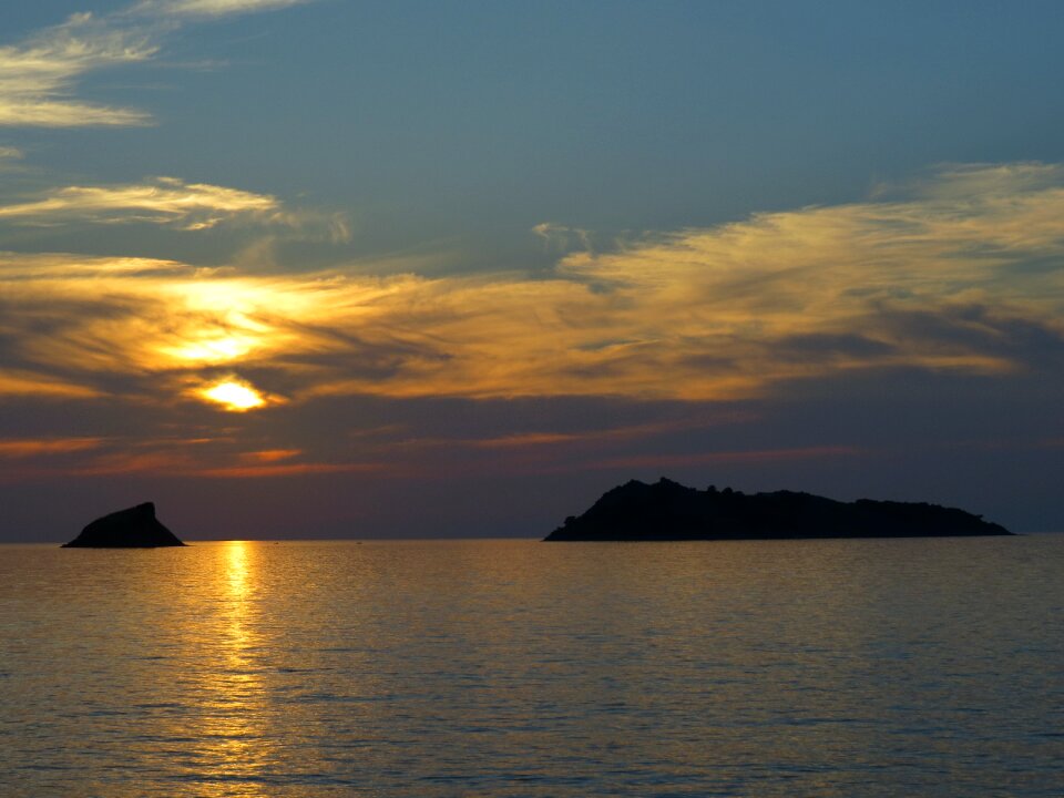 Nature sky dusk