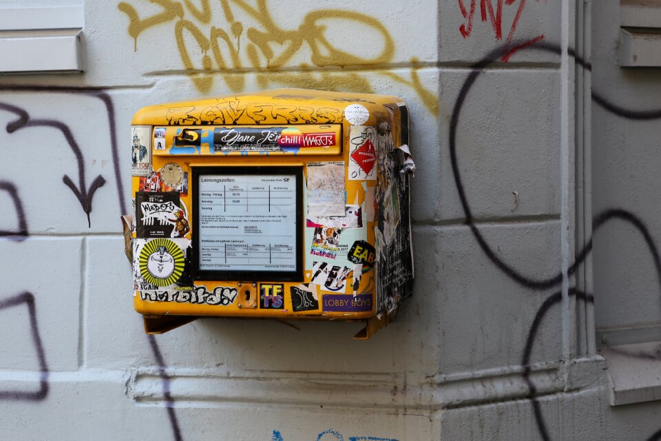 Mailbox letter boxes vandalism photo