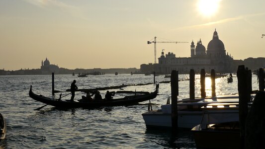 Gandola boats travel