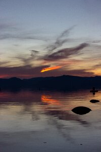 Evening mood clouds