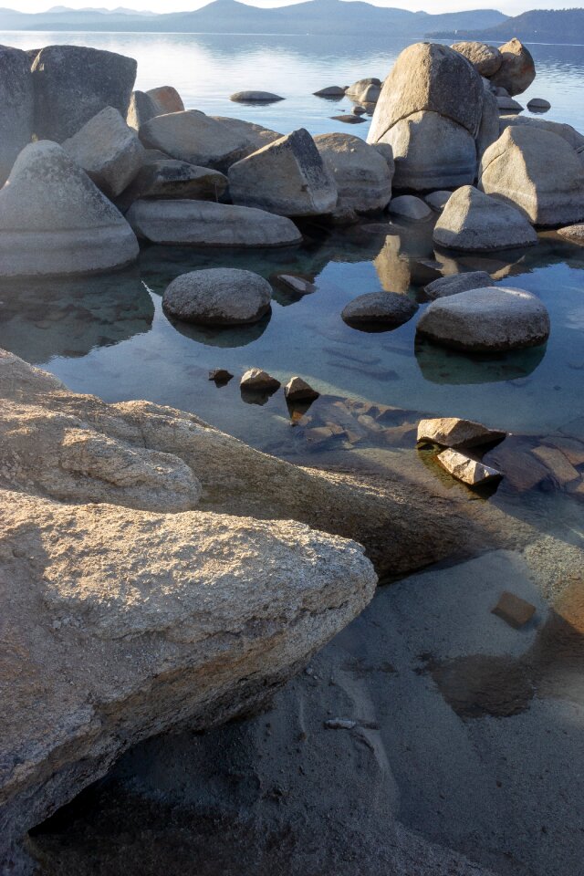 Ocean rock peaceful