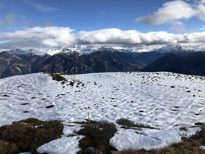 Alpine adventure walk photo