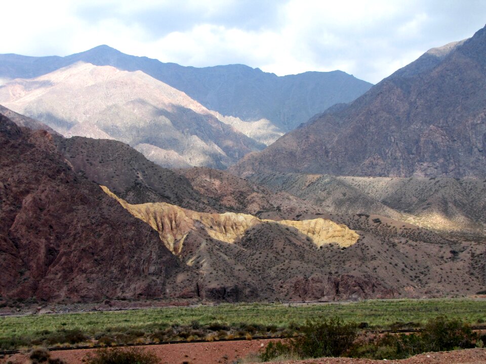 Vacated argentina mountains
