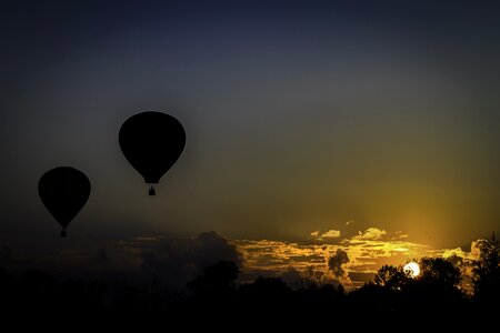 Sky ballooning adventure photo