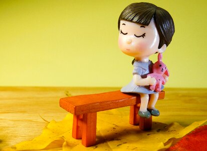 Figure funny colorful