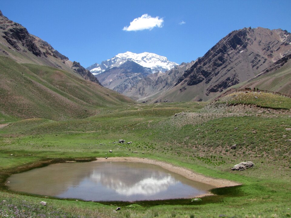 Vacated argentina mountains