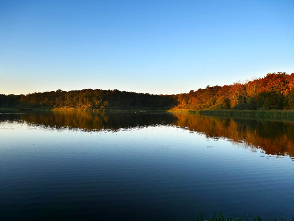 Water landscape fall photo