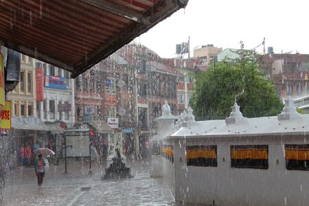 Weather wet water