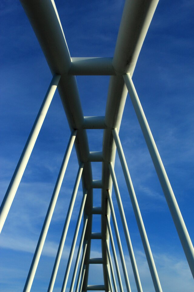 Sky white blue