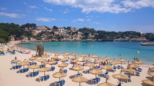 Summer sky porto cristo