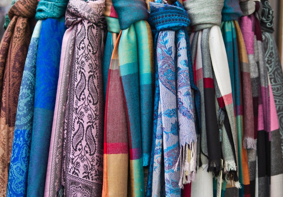 Winter texture wool
