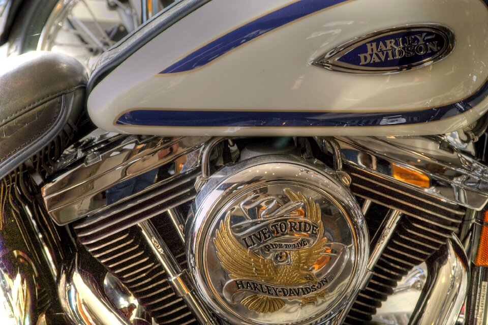 Motorcycle bike chrome