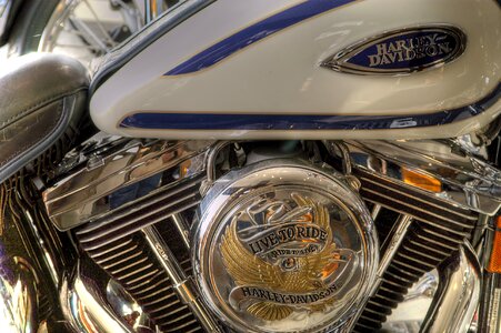 Motorcycle bike chrome