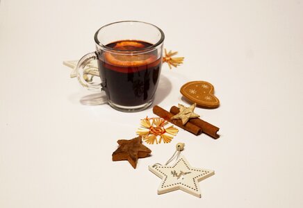 Advent hot drink mood photo