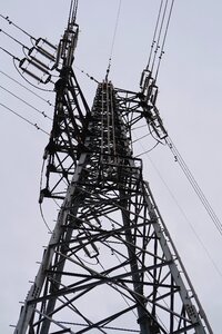 Tower power line industrial