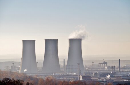 Industry pollution smoke