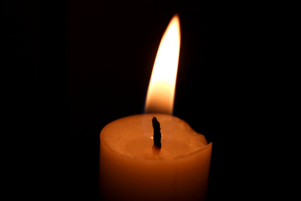 Light candlelight contemplative