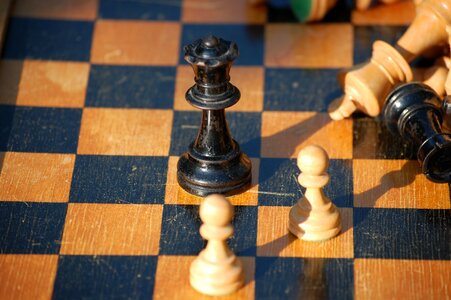 Lost chess chess pieces