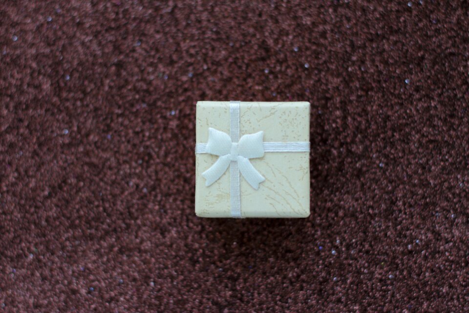 Christmas ribbon bow