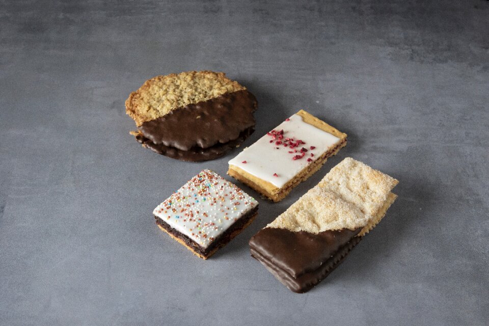 Cakes slices delicious