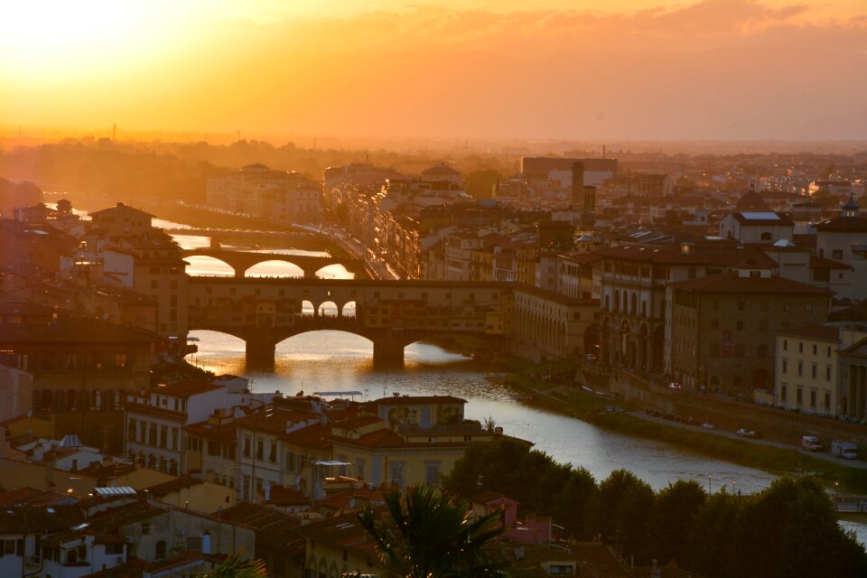 Italy sunset bridges