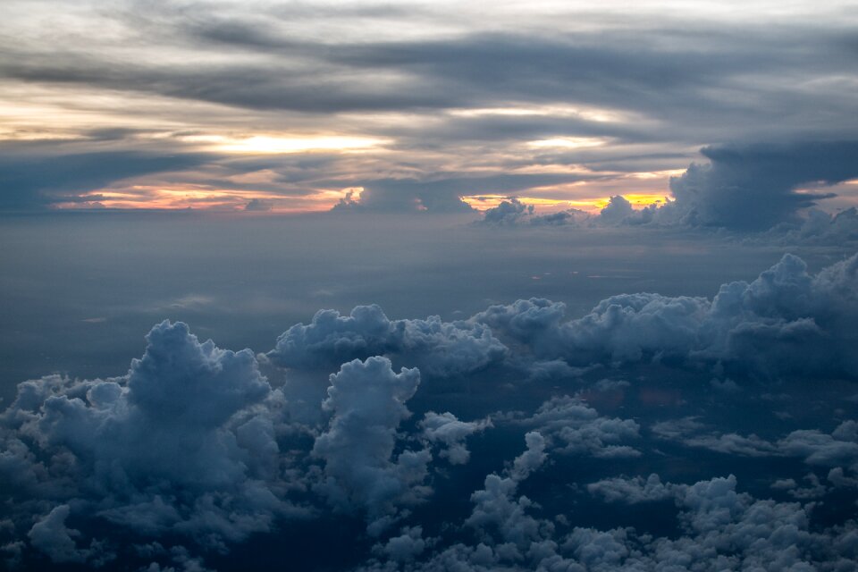 Horizon sky panorama