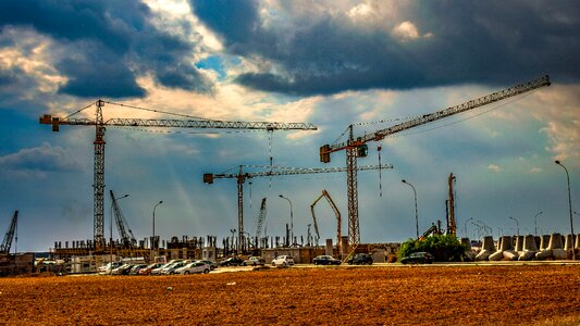 Clouds construction engineering