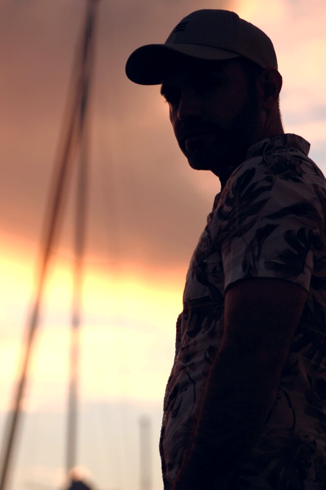 Portrait posing person