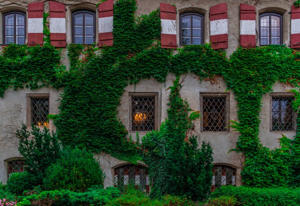 Architecture window stone photo