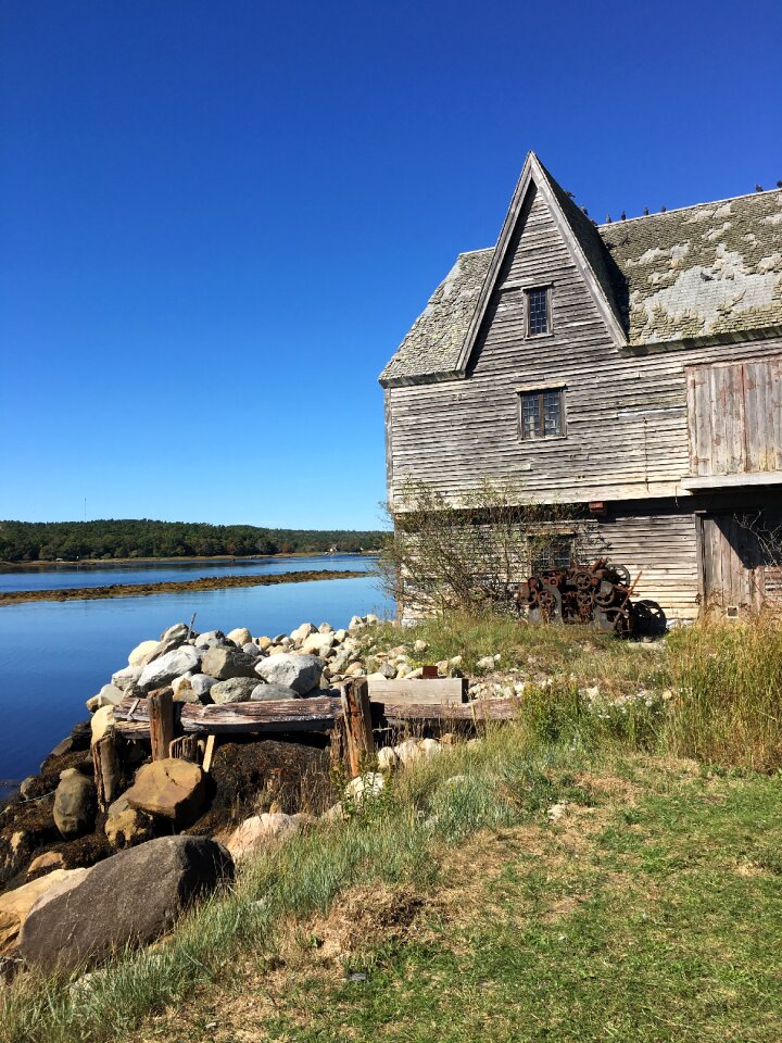 Novascotia old waterside building