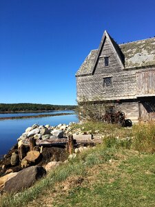 Novascotia old waterside building