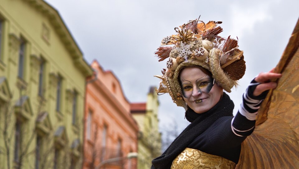 Mask parade czech republic