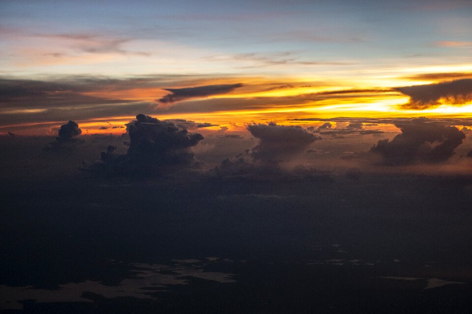 Horizon sky panorama