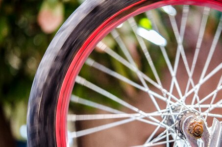 Bicycle wheel rims photo