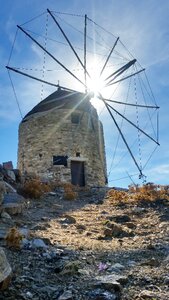 Greek windmill greece naxos