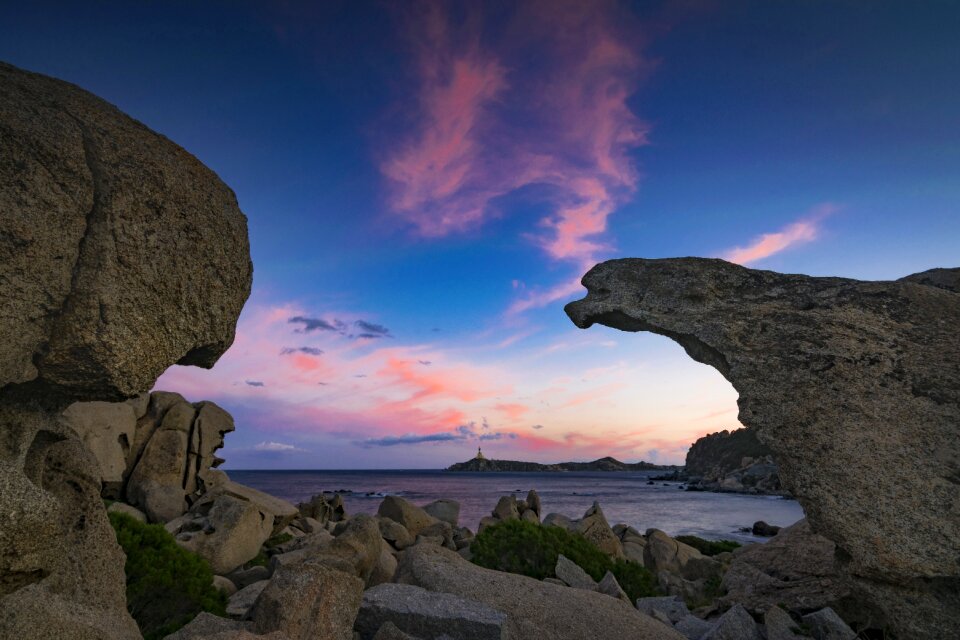 Cala burroni villasimius sardinia