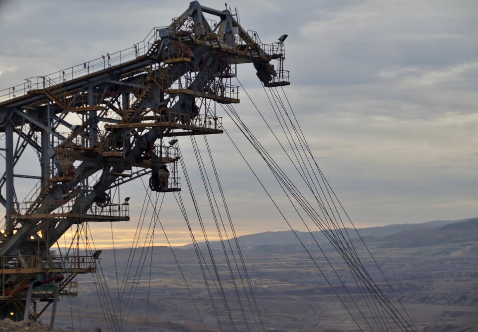 Bucket extraction coal
