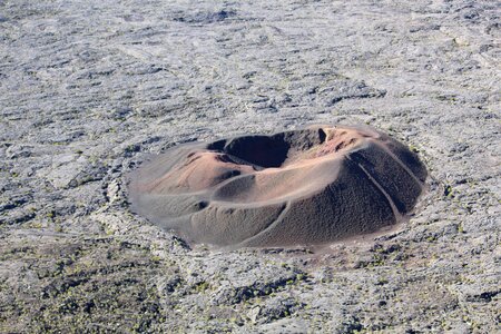 Landscape geology lava photo