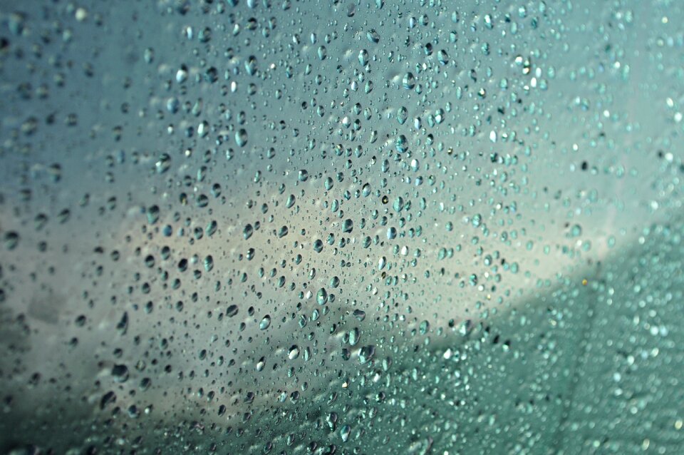 Water drop of water rain